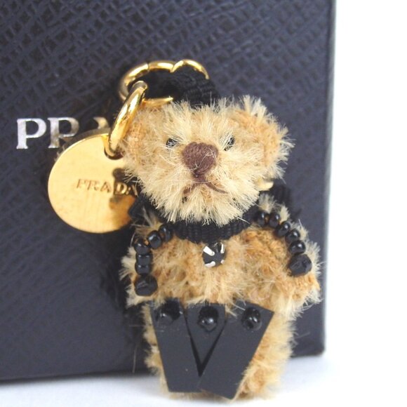 Authentic PRADA Bear key ring [Used] - Picture 1 of 6